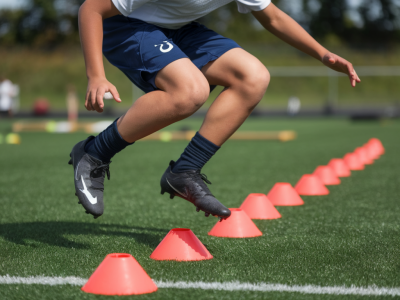 Build a match-ready 10-session plyometric plan to add 0.05s to a 10m sprint for youth footballers
